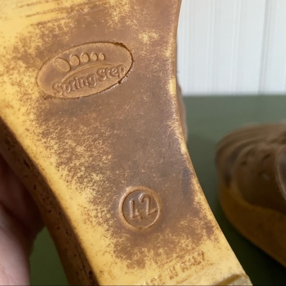 Spring Step DORA Slide Wedge Platform Sandals - Picture 5 of 9